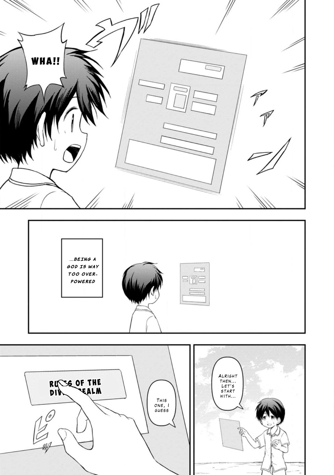 Kami ni Tensei Shita Shounen ga Mofumofu to Isekai wo Tabishimasu Chapter 2 3